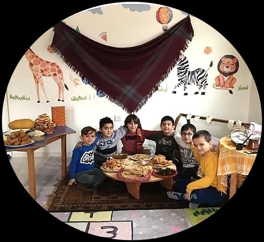 Kültür günü etkinliğimizde yer sofrası